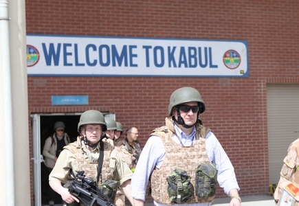 Welcome to Kabul for Czech Prime Minister Petr Necas  