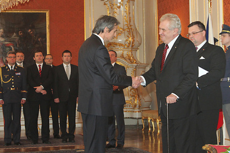 Minister Stropnicky introduced to office