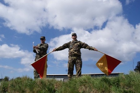 Flag communication event was included in the Exercise