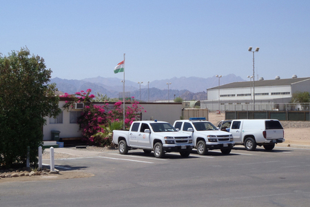 At the El-Gorah Base