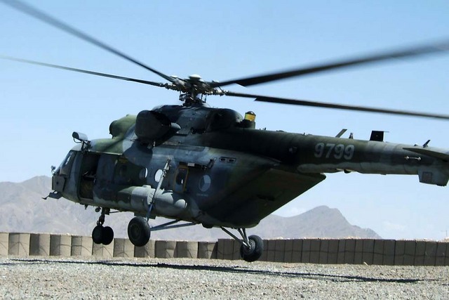 Modernizovaný vrtulník Mi-171š
