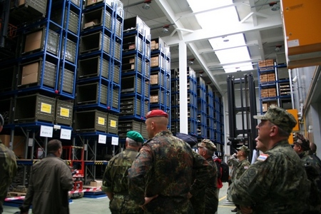 The most modern storage facility of the Czech military