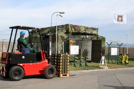 Field ammunition depot