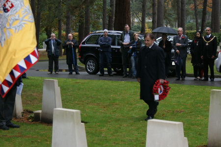 Czech Ambassador Zantovsky to lay a wreath