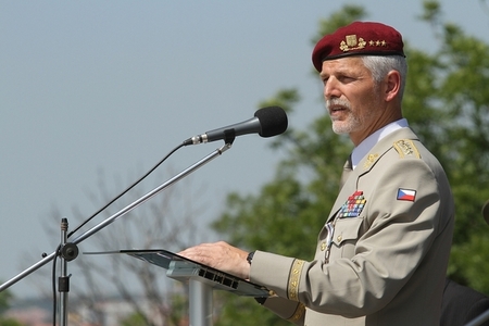 New Chief of the General Staff of ACR Lieutenant General Petr Pavel at his address