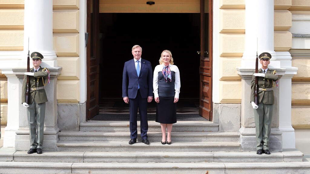 Minister Černochová discussed mutual cooperation with her Estonian counterpart
