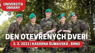 Ilustrační obrázek ke článkuVáháte na jakou vysokou školu se přihlásit? Přijďte se ve čtvrtek podívat na Univerzitu obrany