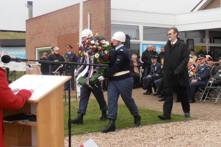 Jaroslav Horak, Ambassador of the Czech Republic to the Netherlands, to lay wreath