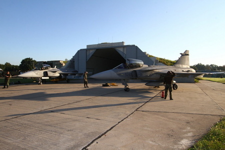 JAS-39 Gripen aircraft