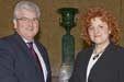 Des Browne and Vlasta Parkanova - photo by Harald Quarrington
