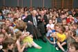 With children at Kunzak school 1