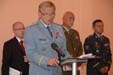 From the left: Tomáš Perutka, Chief of the General Staff General Vlastimil Picek, General Hynek Blaško, Commander of Air Force General Jiří Verner