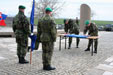 Podpis dohody mezi českým a slovenským kontingentem