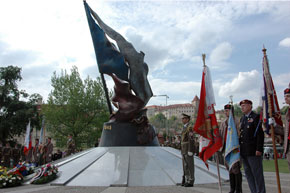 Memorial to the 2nd Resistance in Prague-Klarov (1)
