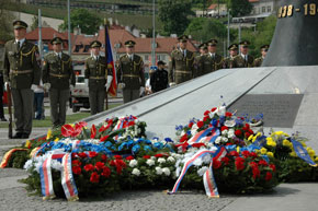 Memorial to the 2nd Resistance in Prague-Klarov (2)